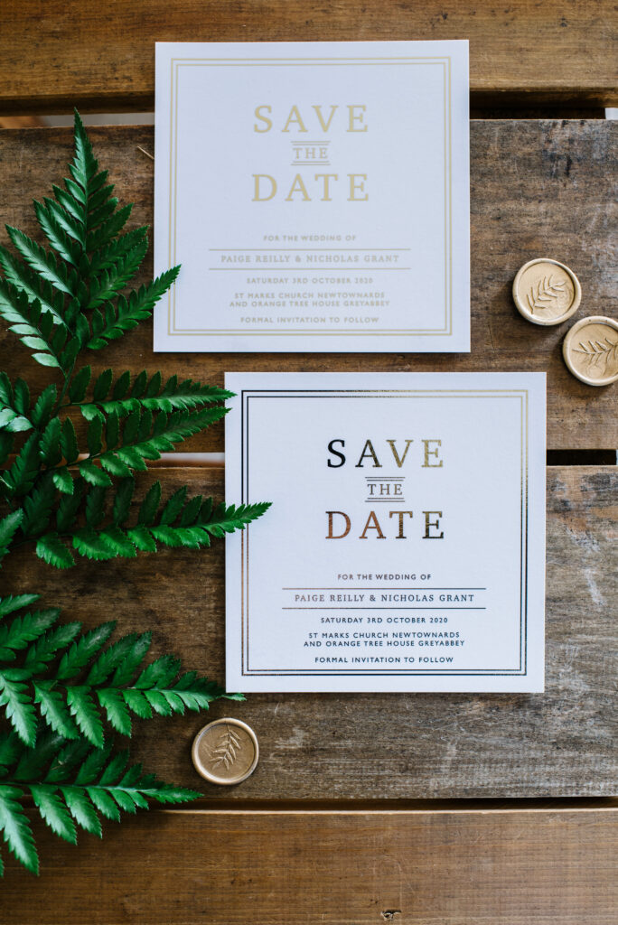 wedding save the date