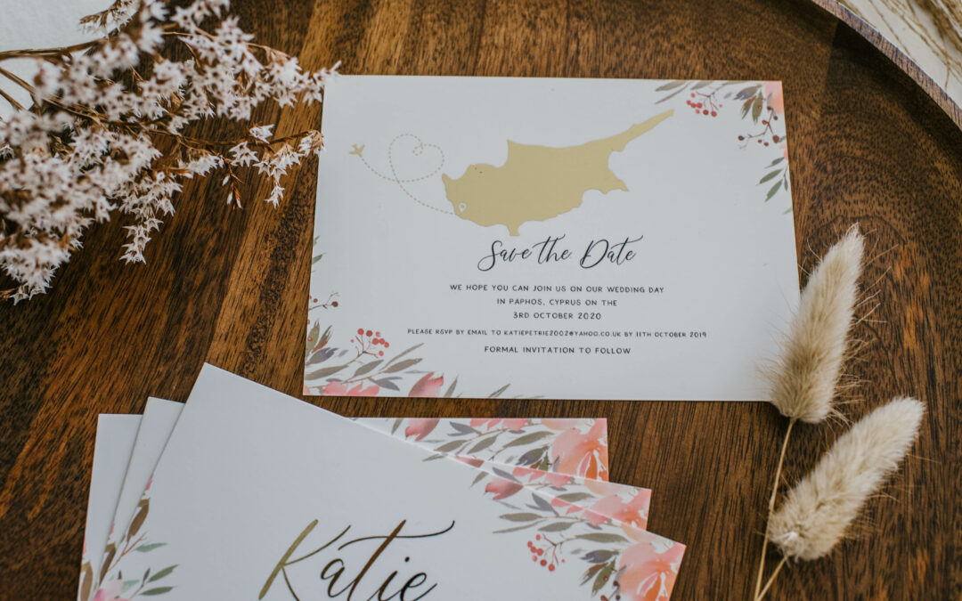 5 Ways To Have Personalised Wedding Stationery